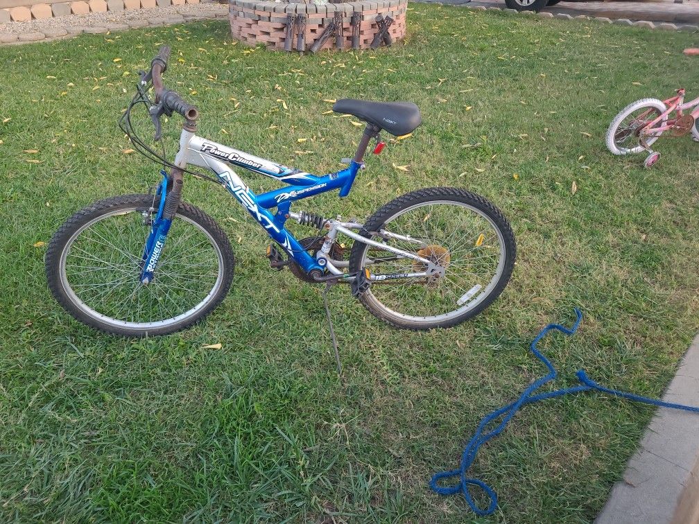  26 Inch full suspension hybrid bike