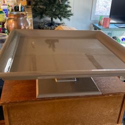 Taupe Color Server ,  For Buffet Or Large Dining Table