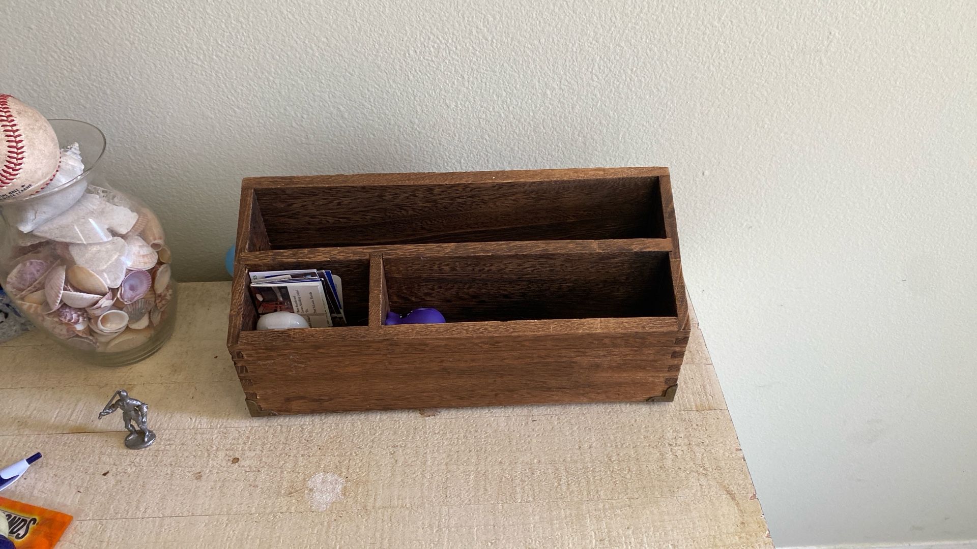 Letter Mail Holder Wood