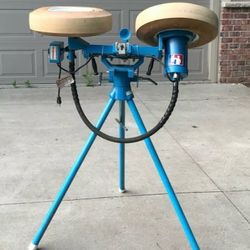 JUGS Football Pitching Machine 
