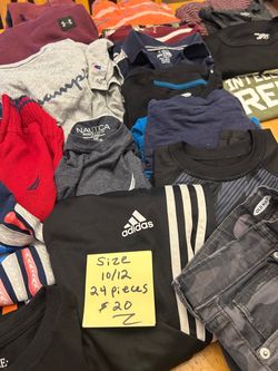 Boys Size 10/12 Clothing Lot – 24 Pieces