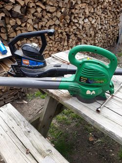 Electric Leaf Blowers Both Ready For 215 Mph