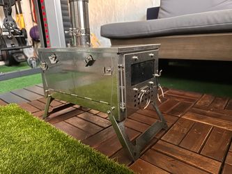 Portable Folding Wood Burning Camp Stove