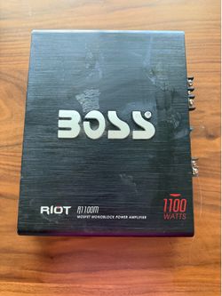 BOSS Audio Systems Riot R1100M Monoblock Car Amplifier
