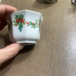 Vintage Hallmark Christmas Candle Holder
