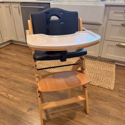 Abbie Beyond Wooden High Chair