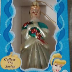 Disney Princess Cinderella European Style Glass Ornament 
