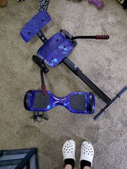 Blue Hover Board