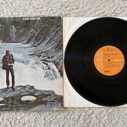 John Denver “Rocky Mountain High” Vinyl Lp 1972 RCA Victor Records Original 1st Indianapolis Press Unipak Not Reissue Nice Copy Rock Folk. 