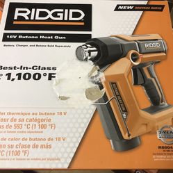 Ridgid 18v butane heat gun