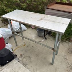 Table Stainless Steel Commercial Grade 