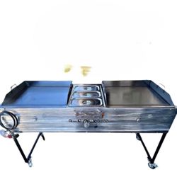 24x20 Inch Flat Grill 3  Treys In The Middle 24 In Flat Grill 