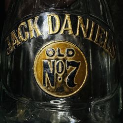 Vintage 1970s JACK DANIELS Old No.7 Decanter, Collectable