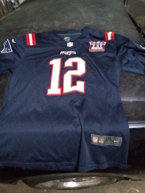 xxl tom brady patriots jersey