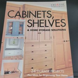 CABINETS,  SHELVES AND HOME STORAGE SOLUTIONS BOOK