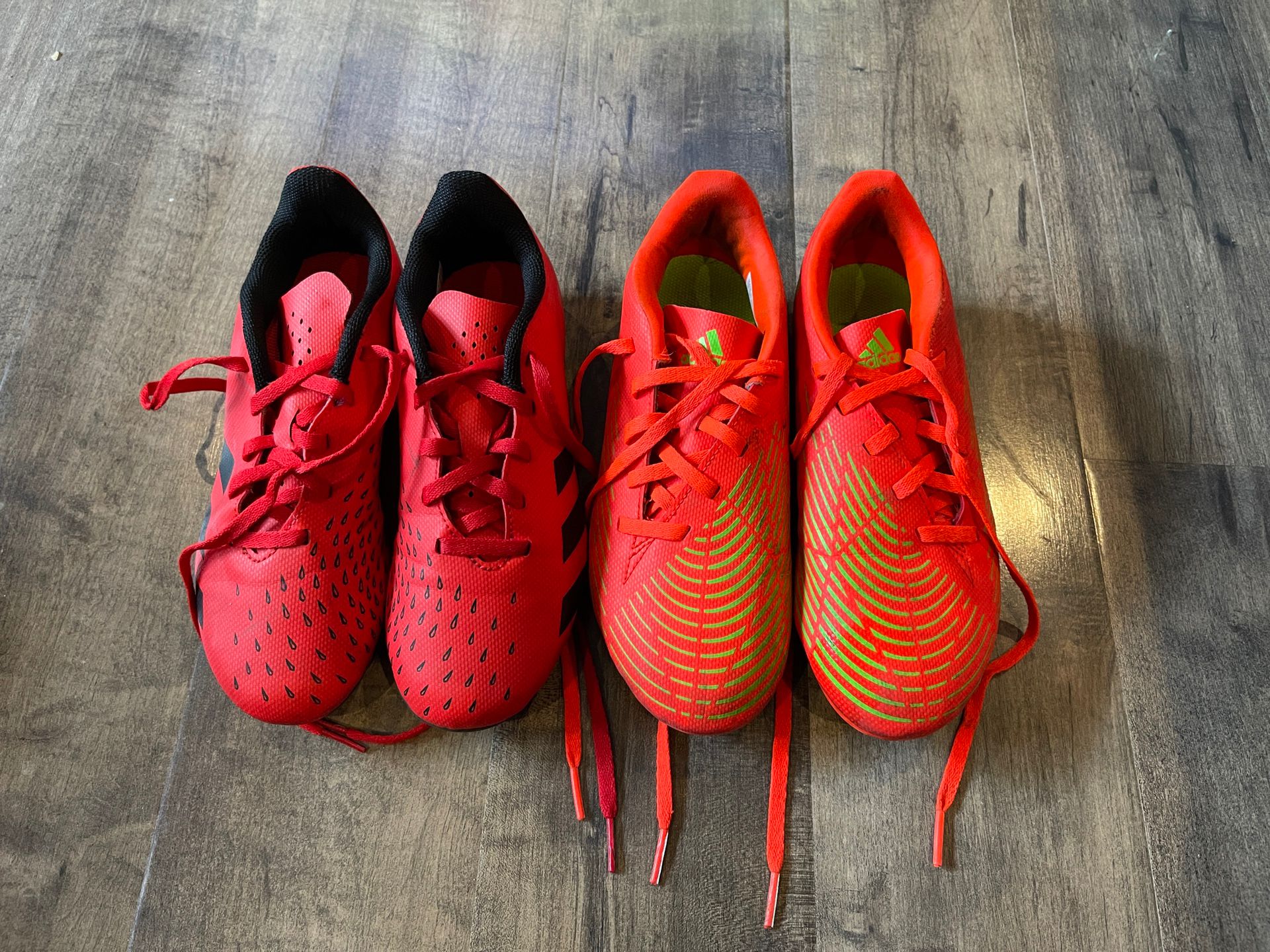 Boys Adidas Predator Soccer Cleats Size 3.5 & 4