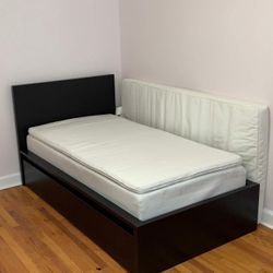 Twin Size IKEA Bed With Storage 