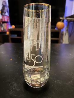 Disney World Anniversary Glass