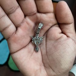 HARD JEWELRY Tribal cross pendant