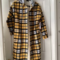 Yellow Long Women Jacket 