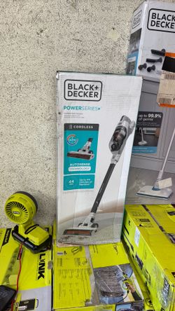 Black and decker stick vacuum