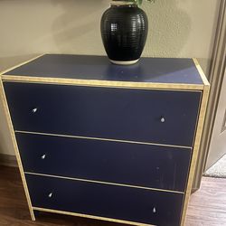 Purple dresser