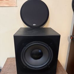 polkaudio PSW202 Subwoofer 10 Inch