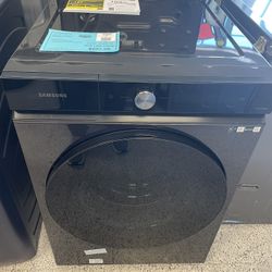 New Open Box Samsung Bespoke Ultra Capacity Front Load Washer On Clearance 