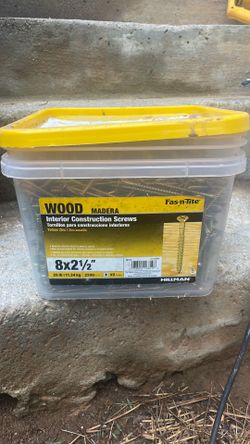 wood interior construction screws