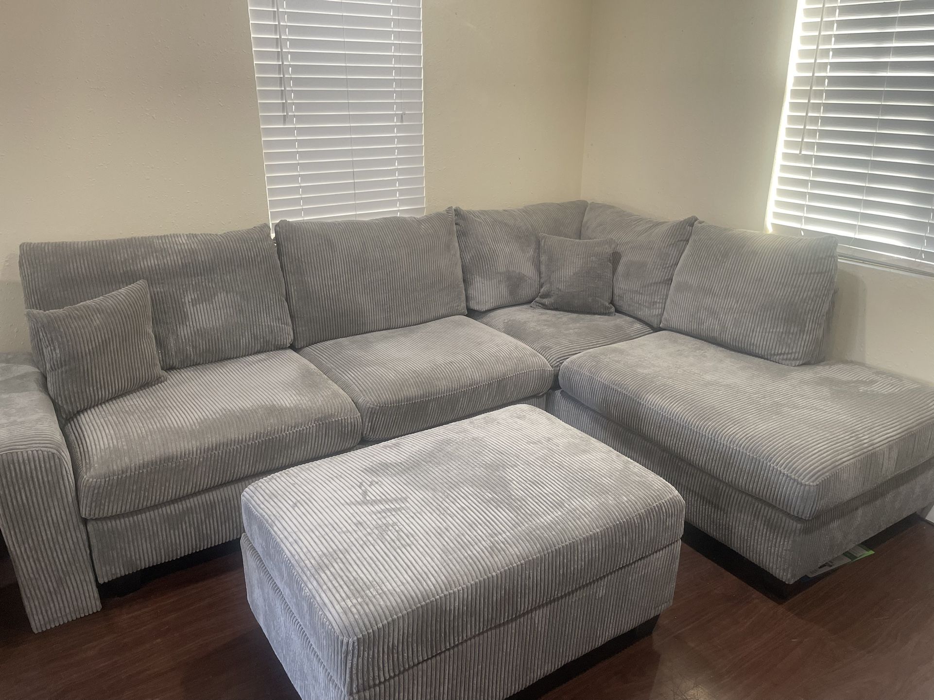 Sofa Sectional Gray 
