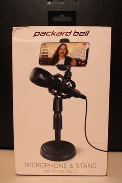 Parkard Bell Microphone, Stand, Shock Mount