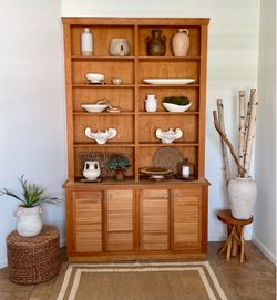 Gorgeous Natural Wood custom made wood cabinet