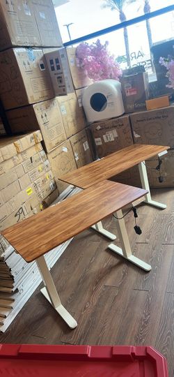 47 inches oak standing desk brand new