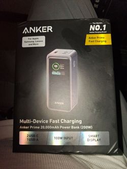 ANKER multilevel fast charging power bank