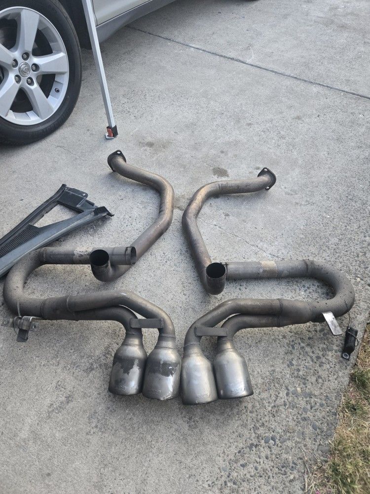 C5 Corvette Exhaust Muffler Delete