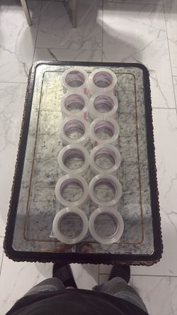12 rolls of tape perfect for resellers