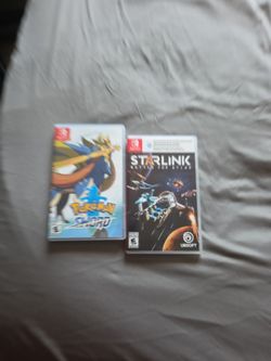Pokemon sword and starlink games