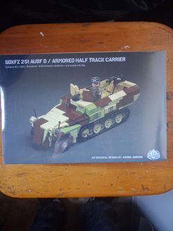 Brickmania SDKFZ 251 Ausf D Half Track Kit