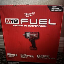 Milwaukee M18 FUEL 18V Lithium-lon Brushless Cordless 1/2 in. Impact Wrench with Friction Ring (Tool