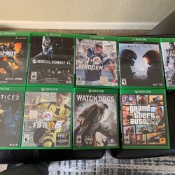 Xbox one games, All In Great Condition 