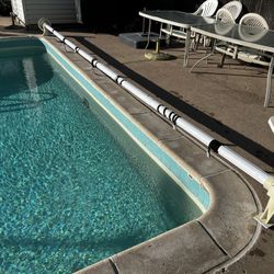 Swimming Pool Nearly Knew Solar Blanket Reel Come Up To 20 X 40‘