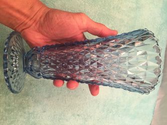 Vintage blue vase