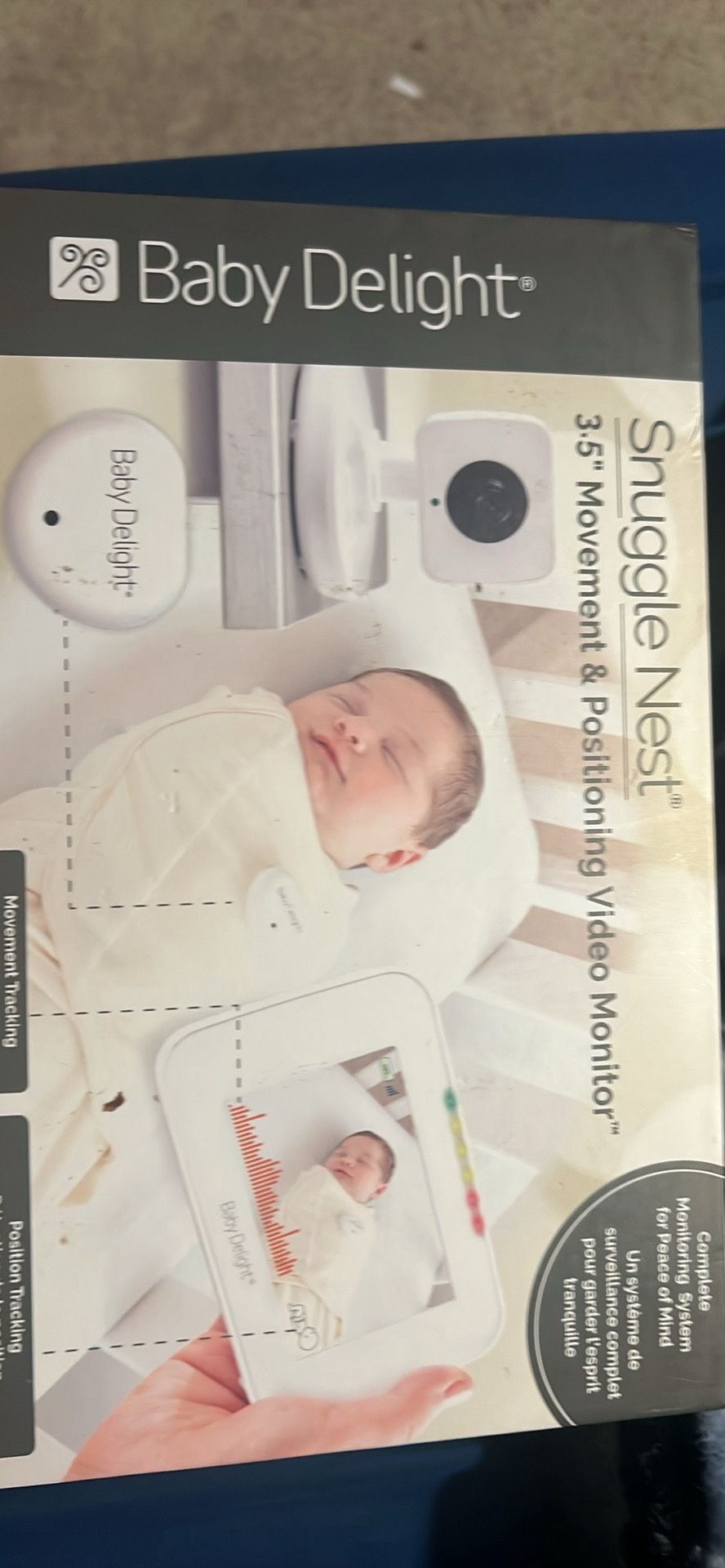 Snuggle Nest Movement And Positioning Video Baby Monitor