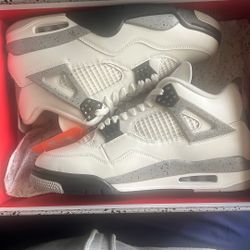 Nike Air Jordan Retro 4 White Cement 2025