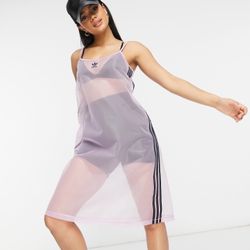 adidas Mesh Dress in purple Size XS