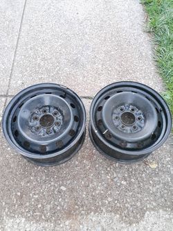 Ford Rims $50 FIRM FOR THE PAIR (IF YOU DONT WANT THEM AT THAT MOMENT DON'T HIT ME UP UNTIL YOU HAVE THE MONEY)