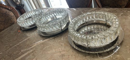 Three Chandeliers