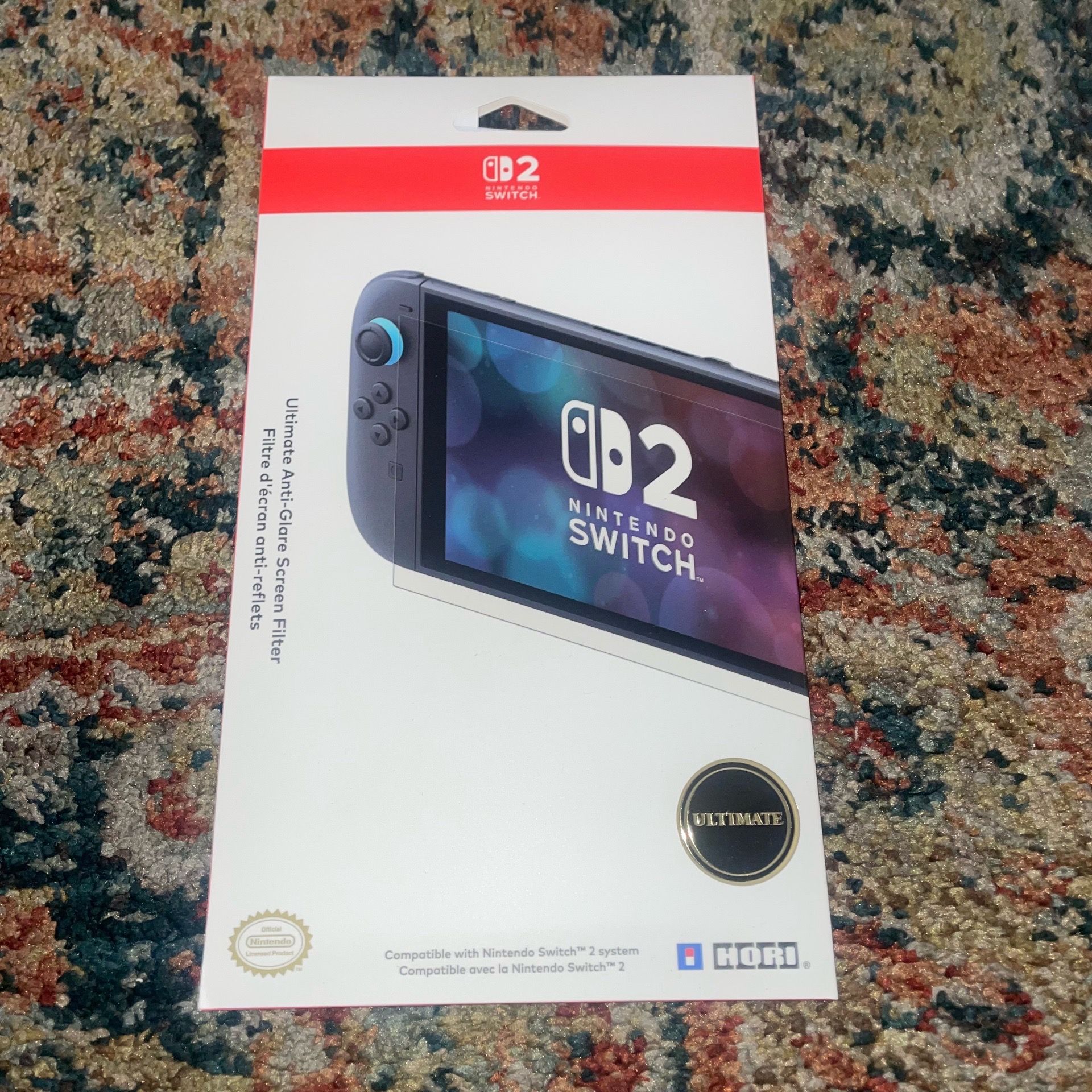 Official Screen Protector For Nintendo Switch 2