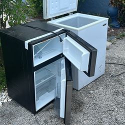 Mini Fridge (Vissani) & Mini Deep Freezer(Premium )$75 each
