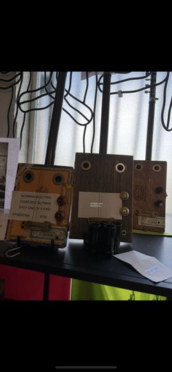 Working Electric Cigar Box Guitars